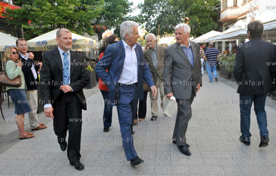 Sopot - zakonczenie kampanii wyborczej kandydata na...