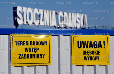 Gdansk. Budowa Europejskiego Centrum Solidarnosci na...