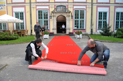 Urodziny Lecha Walesy w Palacu Opatow w Gdansku Oliwie....