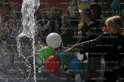 Otwarcie nowego parku przy ul. Gdańskiej w Zukowie....