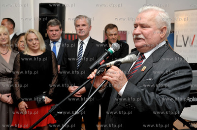 70 urodziny Lecha Walesy w oliwskim Palacu Opatow w...