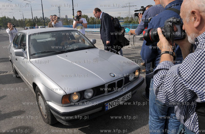 Gdansk. Otwarcie Mostu Siennickiego dla ruchu samochodowego....