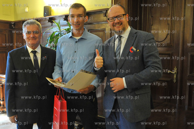 Przewodniczący Rady Miasta Gdańska Bogdan Oleszek...