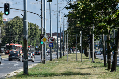 Gdańsk. Al. Zwycięstwa11.07.2018 fot. Maciej Kosycarz...