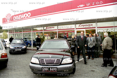 Otwarcie salonu samochodowego Daewoo w Gdańsku Chełmie...