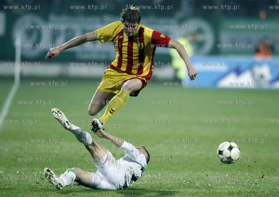Gdansk. Mecz o mistrzostwo Ekstraklasy Lechia Gdansk...