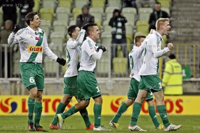 Gdansk. PGE Arena. Mecz o mistrzostwo Ekstraklasy Lechia...