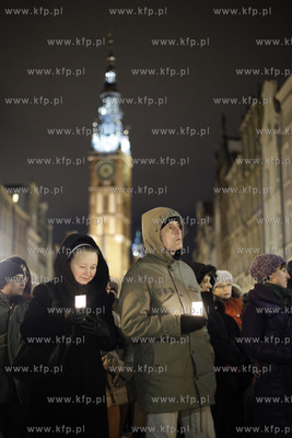 Miejska Droga Krzyzowa, zorganizowana po raz osmy przez...