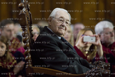 Gdańsk. Dwór Artusa. Uroczysta sesja Rady Miasta....