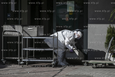 Dom Opieki Społecznej przy ulicy Polanki w Gdańsku.
27.04.2020
fot....