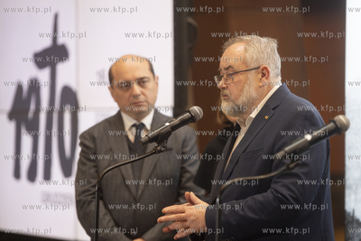 ECS. Konferencja Hanny Wróblewskiej, Minister Kultury...