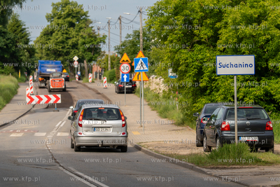 Suchanino. Prace drogowe na ul. Schuberta związane...