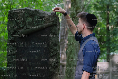 Sopocki Cmentarz Żydowski, ul. Malczewskiego. Premierowa...