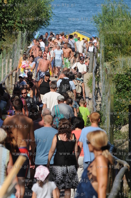 Plaza, Wladyslawowo. Sezon w pelni 08.08.2009 fot....