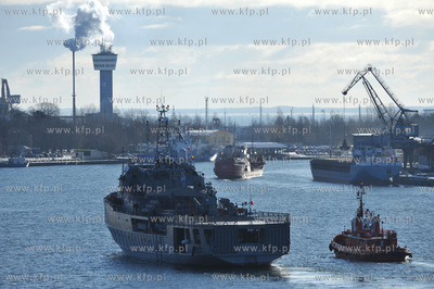 Okrety Stalego Zespolu Obrony Przeciwminowej NATO (SNMCMG-1)...