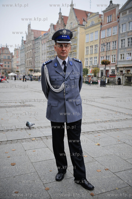 Gdansk. Dwor Artusa. Slubowanie 116 nowo przyjetych...