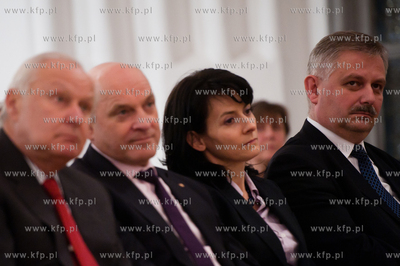 Gdansk. Muzeum Narodowe, oddział Sztuki Dawnej. Uroczystosc...