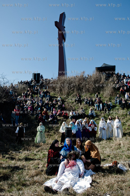 Wielki Piatek. Misterium Meki Panskiej na ulicach Gdanska....