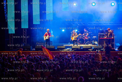 Gdansk. Fanzone - Strefa Kibica na Placu Zebran Ludowych....