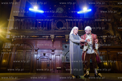 Gdansk. Dwor Artusa. Kolejny odcinek improwizowanego...