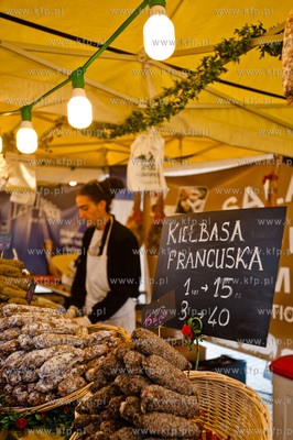 Gdansk. Targ Weglowy. Francuski Jarmark regionalny...