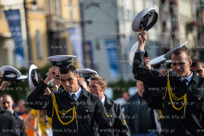 Gdynia. Operacja Zagle Gdyni 2014.
Nz parada uliczna...
