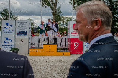 Ciekocinko. Pierwsza edyzja zawodow jezdzieckich Baltica...
