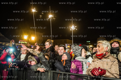 Gdansk. Targ Weglowy. 23 Final Wielkiej Orkiestry Swiatecznej...