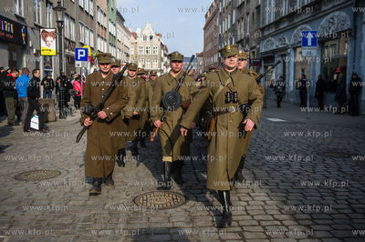 Gdansk. Narodowy Dzien Pamieci Zolnierzy Wykletych....