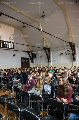 Gdansk. VIII Liceum Ogolnokształcace. Lekcja edukacji...