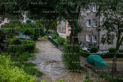 Gdańsk. Skutki silnych opadow, które przeszły nad...