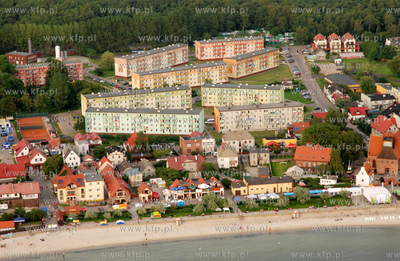Polwysep Helski z Lotu Ptaka. Hel - miasto 
14.07.2007r.
Fot....