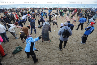 Plaza, Gdansk Jelitkowo. Powitanie Nowego Roku przez...