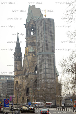 Berlin. Kosciol Pamieci Cesarza Wilhelma (Kaiser-Wilhelm-Gedachtniskirche)...