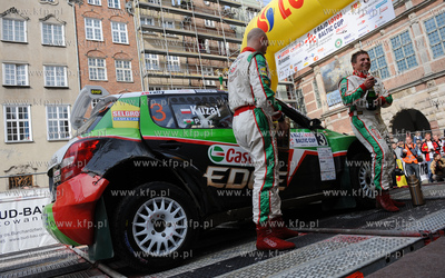 Gdansk. Dlugi Targ. Meta  6-go Rajdu Lotos Baltic Cup.
n/z...