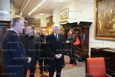 Sopot. Przewodniczacy Parlamentu Europejskiego Jerzy...