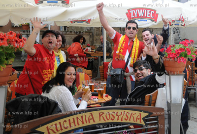 Gdansk przed meczem EURO 2012 Polska - Grecja. 08.06.2012...