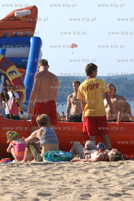 Dlugo wyczekiwane slonce od razu przyciagnelo amatorow...