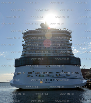 Wycieczkowiec Celebrity Eclipse w Gdyni. 18.06.2014...