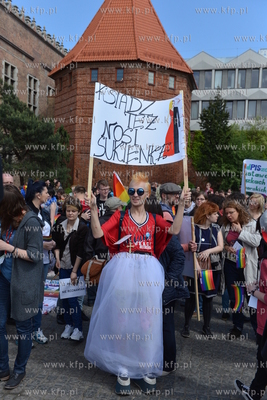 Gdansk I Trojmiejski Marsz Rownosci organizowany przez...