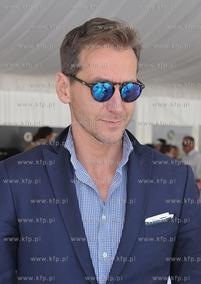 Sopot. Hipodrom. Zawody CSIO. Zaproszeni goscie. Nz...