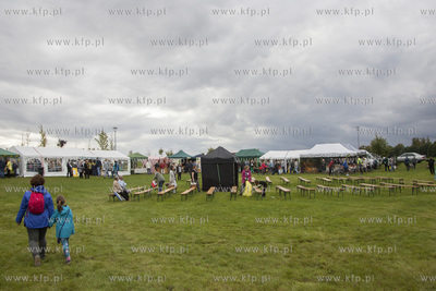 Swieto Miodu Pszczolkowskiego w Parku Lipowym w Pszczolkach...