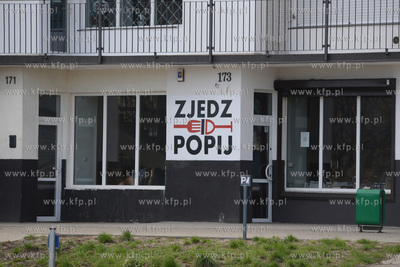 Ulice Gdyni w czasie epidemii koronawirusa COVID-19....