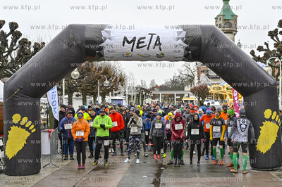 Sopot. Bieg na dystansie 4 km dla Wielkiej Orkiestry...
