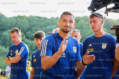 Prezentacja piłkarzy Arki Gdynia na Górce przy ul...