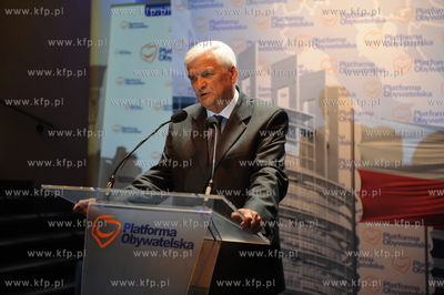 Gdansk. Konwencja wyborcza Platformy Obywatelskiej...