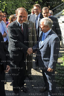 Sopot, Belwederek. Spotkanie Prezydenta RP Lecha Kaczynskiego...