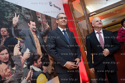 Pierwszy oficjalny polski pokaz filmu Andrzeja Wajdy...