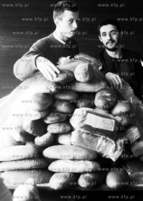 Strajk studentow Uniwersytetu Gdanskiego. Przewodniczacym...