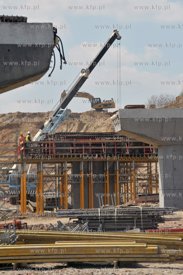 Budowa Obwodnicy Poludniowej Gdanska - wezel Lipce.
06.05.2011
Fot....